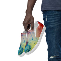 Fluidity 9759 Mens slip-on canvas shoes