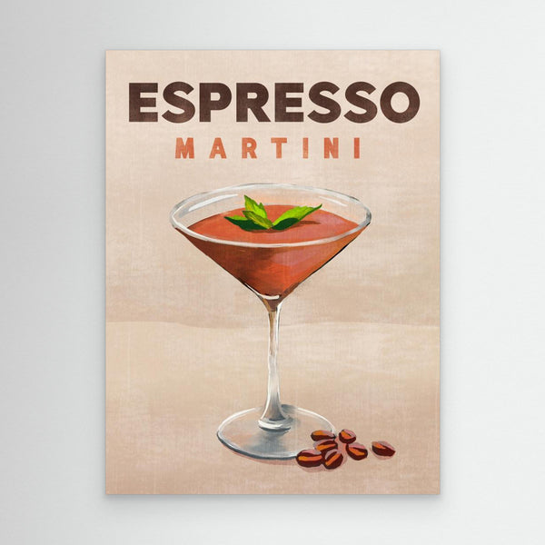 Espresso Martini Cocktail Bar Decor by The Whiskey Ginger