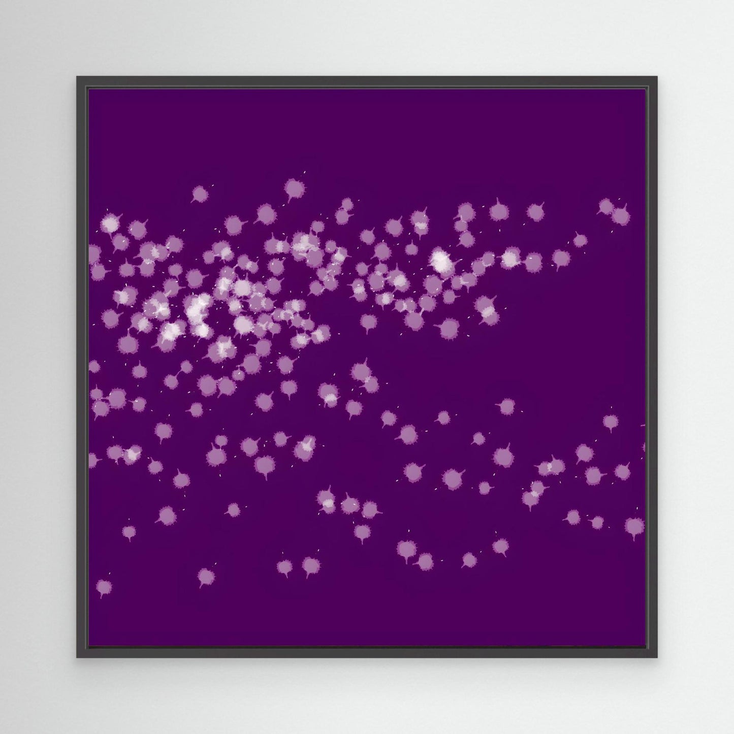 Violet Scatter by Roger Cane