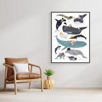 Whales In Hats by Hanna Melin