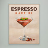 Espresso Martini Cocktail Bar Decor by The Whiskey Ginger