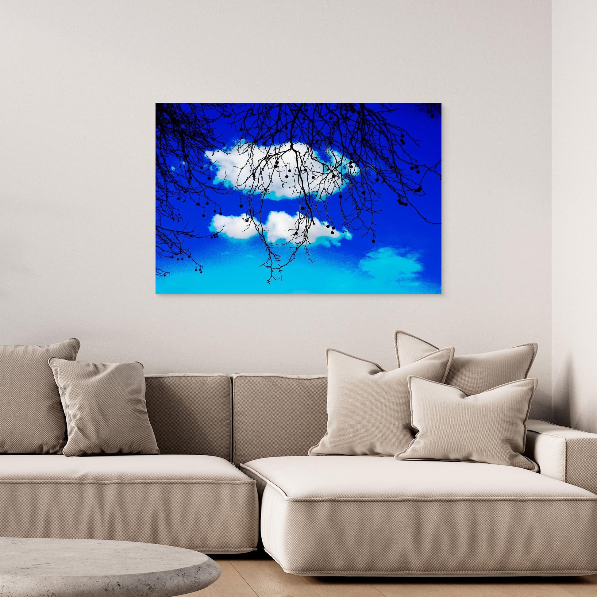 Hanging Between Clouds by Roger Cane