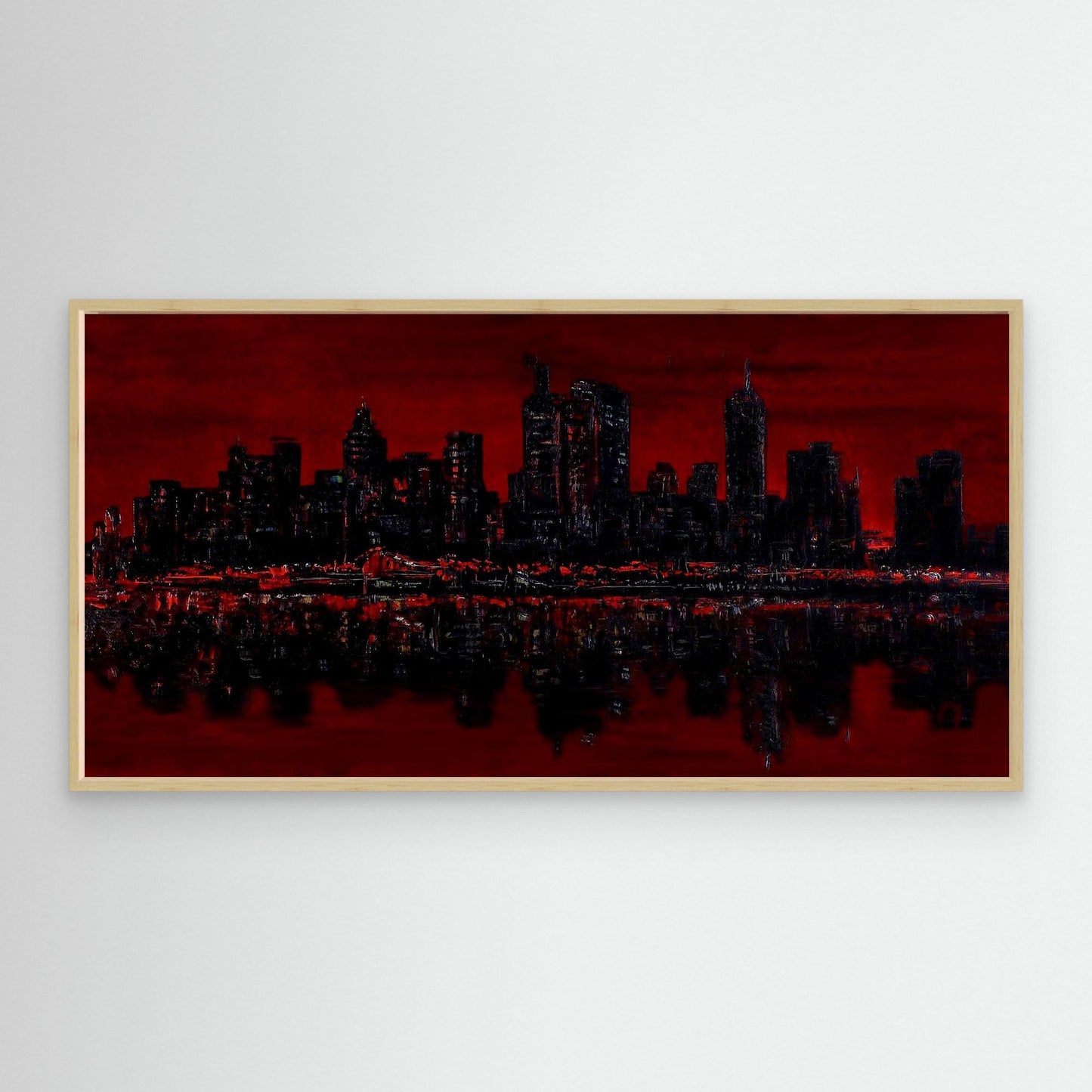 Crimson Skyline by Roger Cane