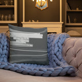 Premium Cushion Lines on Grey