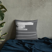 Premium Cushion Lines on Grey