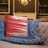 Premium Cushion Shards on Red 3