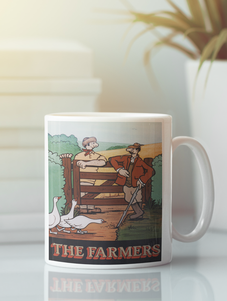 The Farmers White Glossy Mug