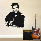 Elvis 'Love me tender' Wall Sticker