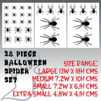 Halloween Spiders And Pumpkin Sticker Sets