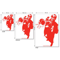 Louis Armstrong 'What We Play…' Wall Sticker