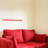 Personalised Hashtag Wall Sticker