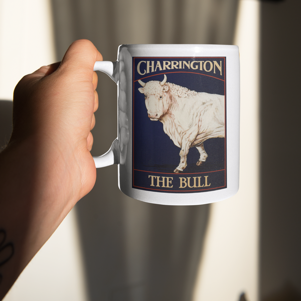 The Bull White Glossy Mug