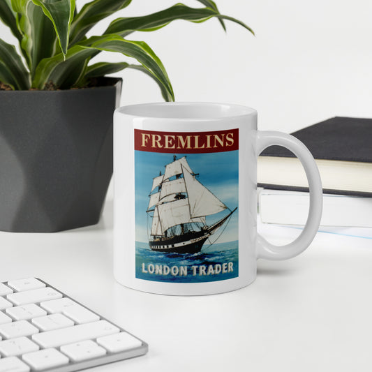 London Trader White Glossy Mug